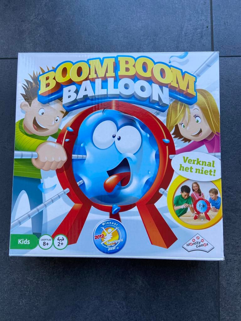 Boom Boom Balloon Spel - Blaas de ballon op tot hij knapt!, Ophalen of Verzenden, Gebruikt, Jongen of Meisje