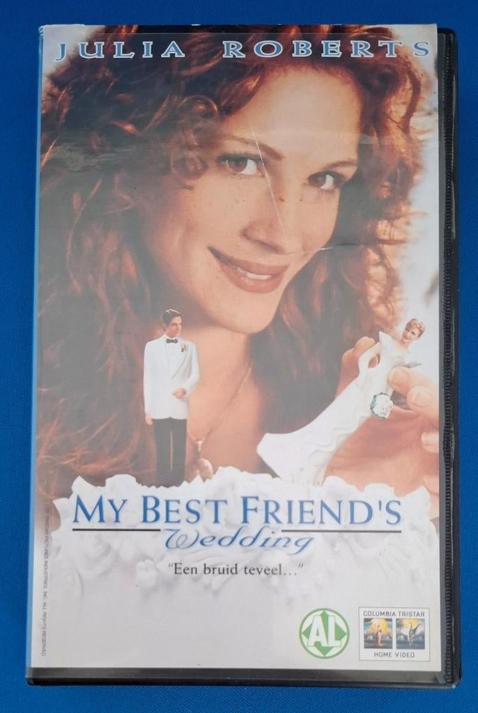 Vhs videoband My best friends wedding, Cd's en Dvd's, VHS | Film, Alle leeftijden, Ophalen of Verzenden, Zo goed als nieuw, Komedie