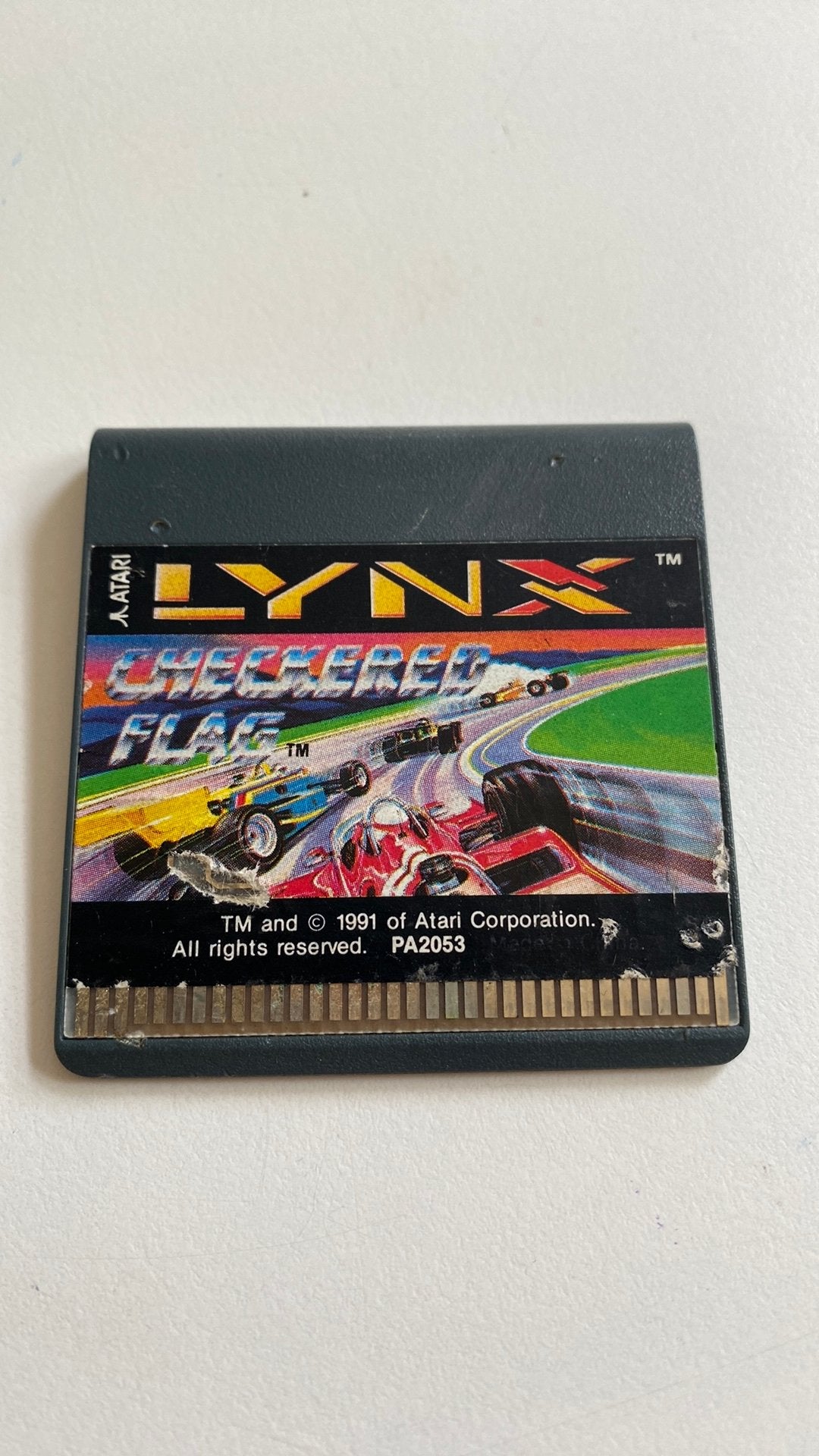 Atari lynx spel checkered flag, Muziek, Atari Lynx, 1 speler, Ophalen of Verzenden