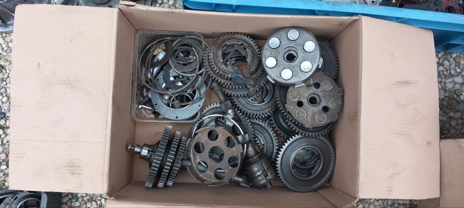 Vespa motorscooter onderdelen partij VNB PX etc., Ophalen, Gebruikt, Overige typen, Vespa