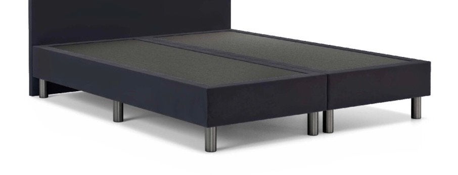 Nieuwe boxspring bodem 120x 220, Huis en Inrichting, Slaapkamer | Bedden, Nieuw, Twijfelaar, 120 cm, 220 cm, Stof, Zwart, Ophalen