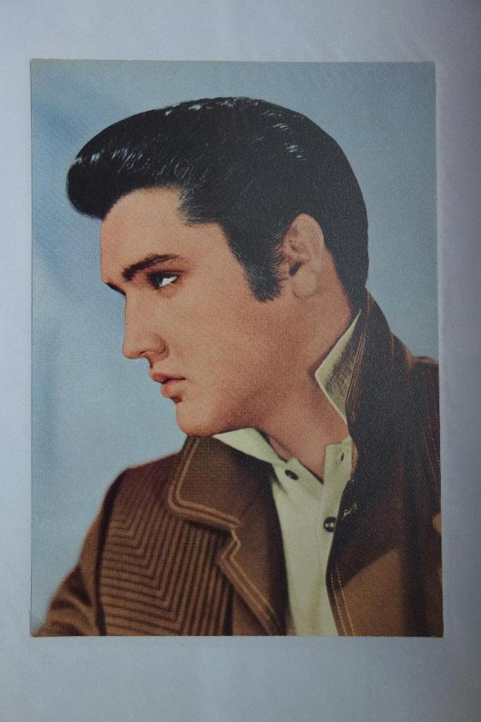 Elvis Presley briefkaart kleur, Verzenden, Gebruikt, Foto of Kaart