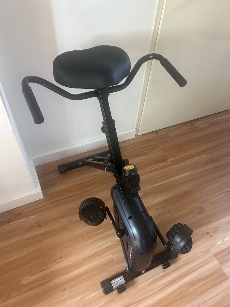 SportPlus DeskBike SP-DB-1006-W inklapbaar + display, Nieuw, Ophalen of Verzenden, Metaal, Buik
