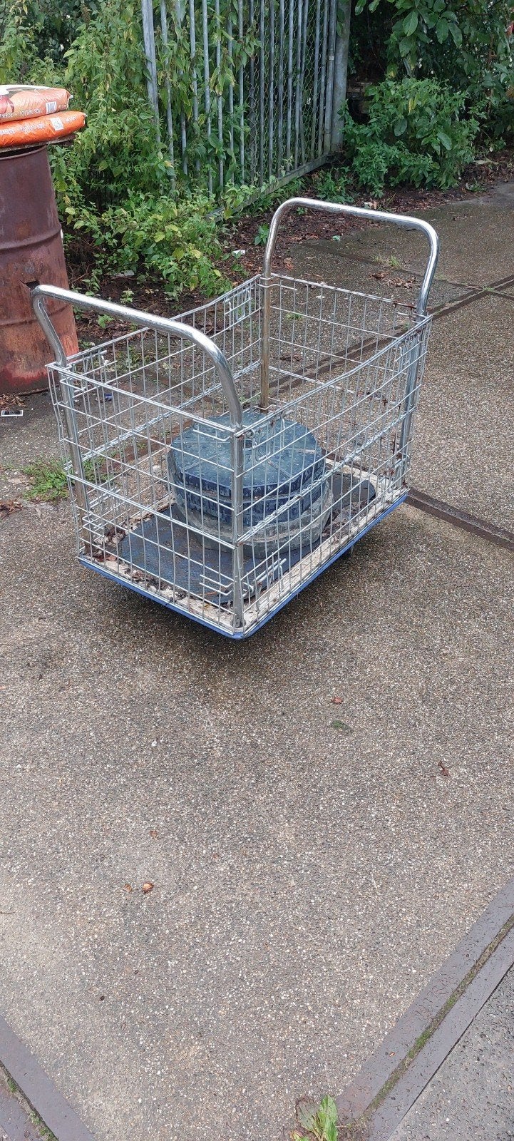Transport kar, 100 liter of meer, Ophalen, Gebruikt, Transportkar