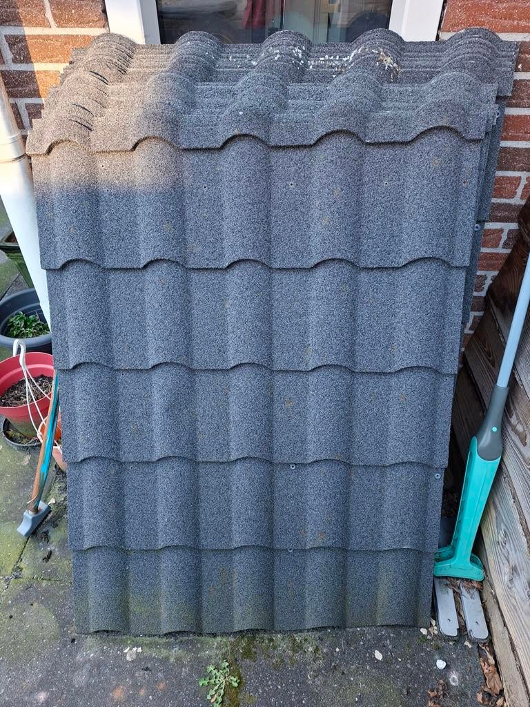 Aqua-Plan dakplaten 20 stuks, antraciet, Ophalen, Grijs, Minder dan 5 m², Dakpannen