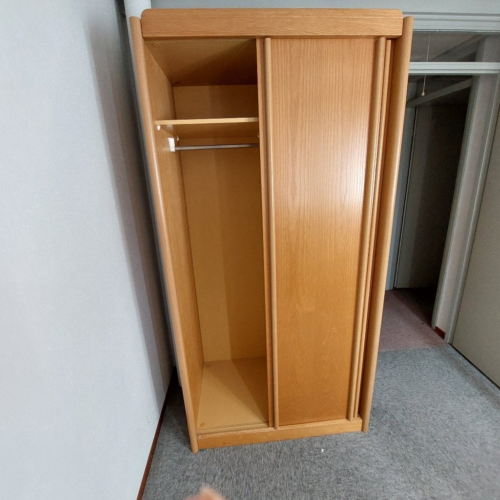 Kledingkast, Ophalen, Gebruikt, 100 tot 150 cm, Met plank(en)