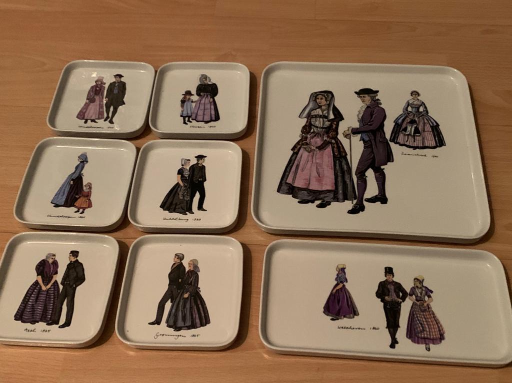 Villeroy Boch compleet 8 delig gebaksset, Ophalen of Verzenden