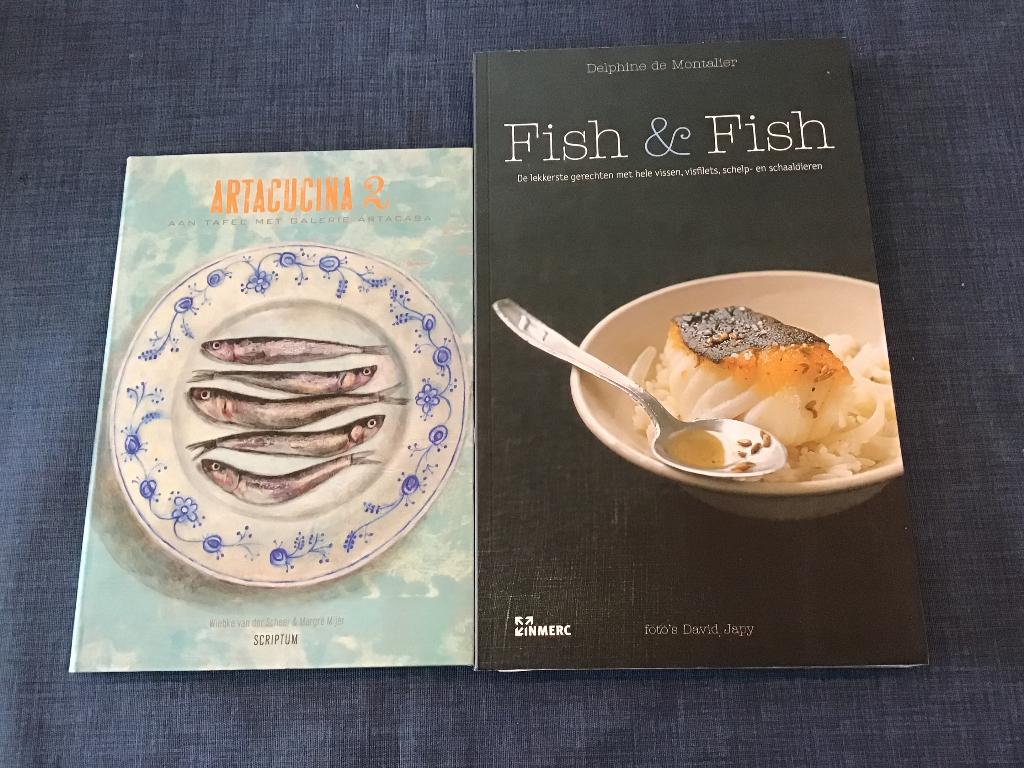 2 nieuwe vis kookboeken, Boeken, Kookboeken, Nieuw, Overige gebieden, Ophalen of Verzenden
