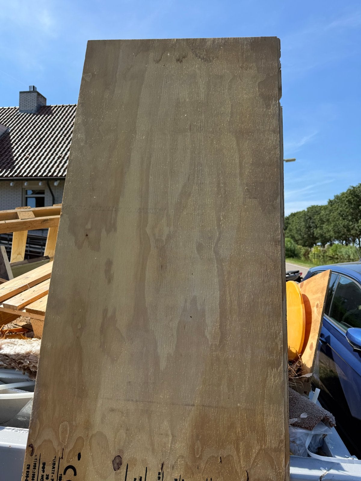 Restpartij underlayment platen 18mm, Ophalen, Gebruikt, Minder dan 25 mm, Overige typen