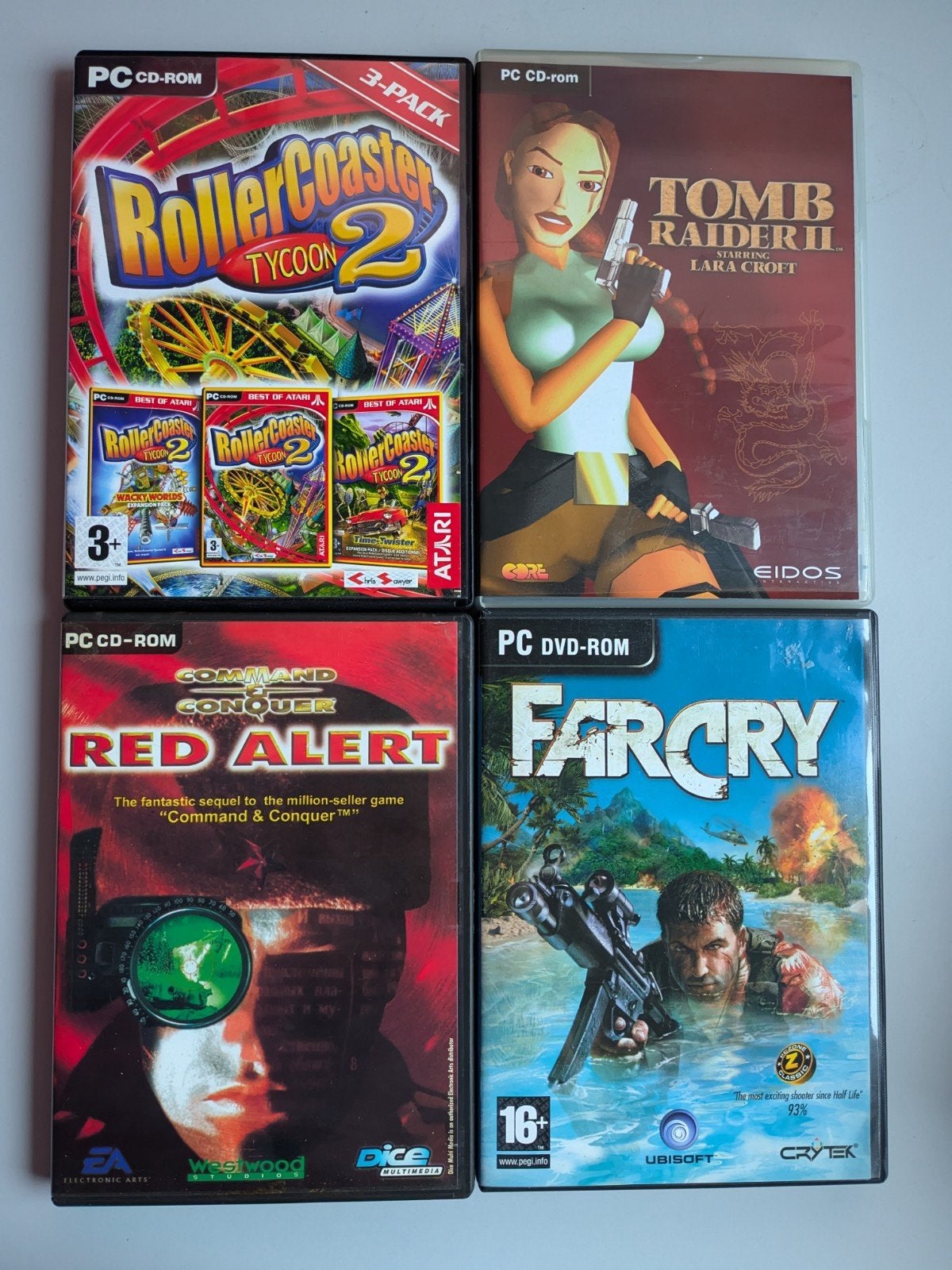 PC Games Collectie: GTA, Skyrim, Tomb Raider, Far Cry, Gebruikt, Vanaf 18 jaar, Overige genres, 1 speler