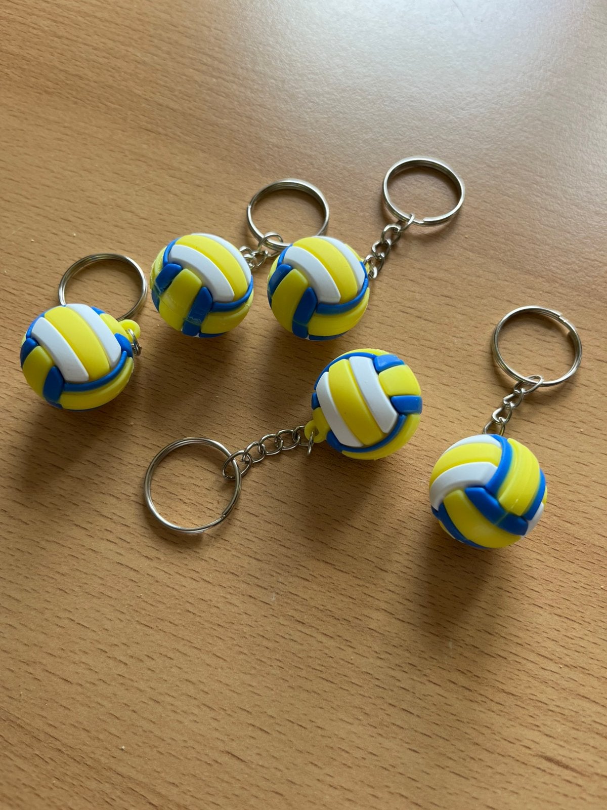 Volleybal sleutelhangers 50 stuks, Ophalen of Verzenden, Nieuw