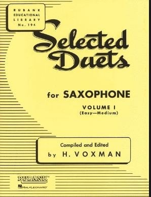 easy-medium: Selected Duets for Saxophone Vol.1, Saxofoon, Ophalen of Verzenden, Zo goed als nieuw, Blues
