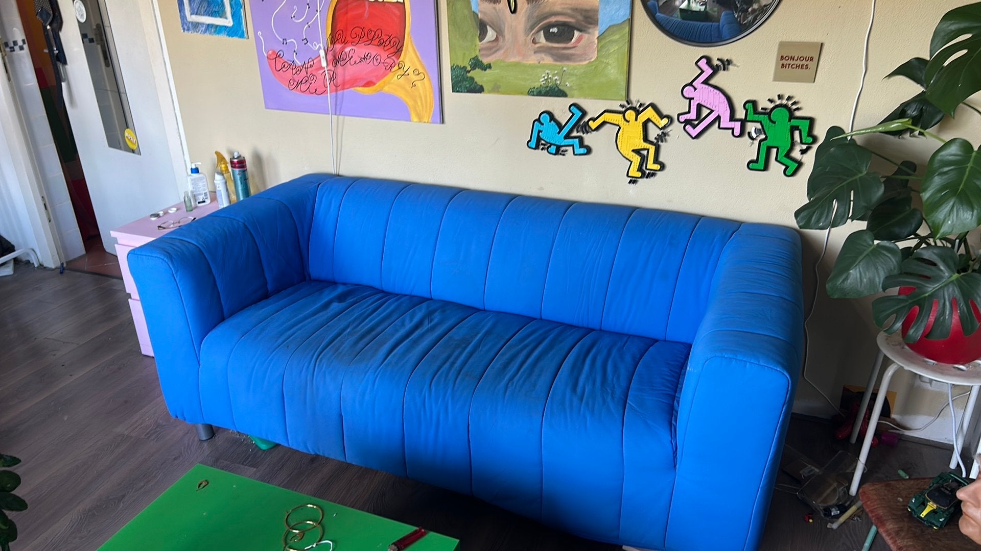 Klippan bank, Huis en Inrichting, Gebruikt, 150 tot 200 cm, Tweepersoons, 75 tot 100 cm