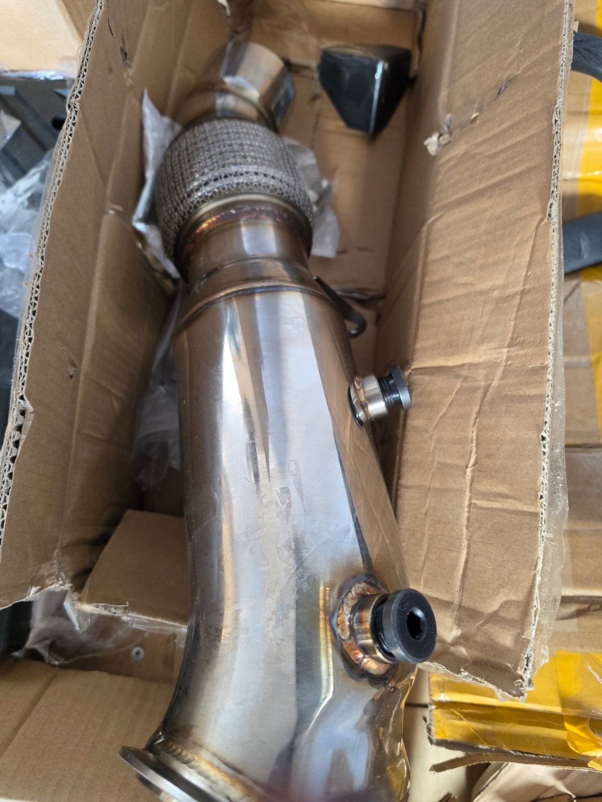 Downpipe uitlaat voor auto - Nieuw, Ophalen of Verzenden, Nieuw, Universele onderdelen