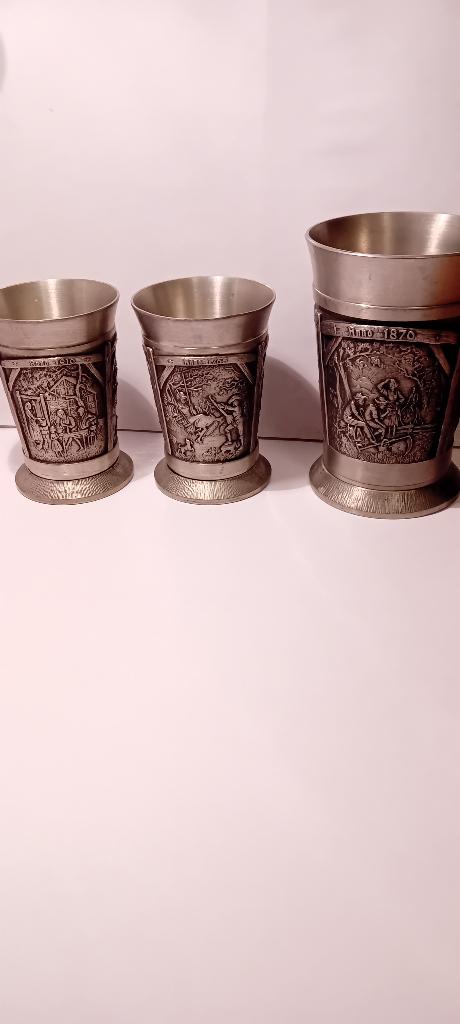 antiek tin (vintage), Ophalen of Verzenden