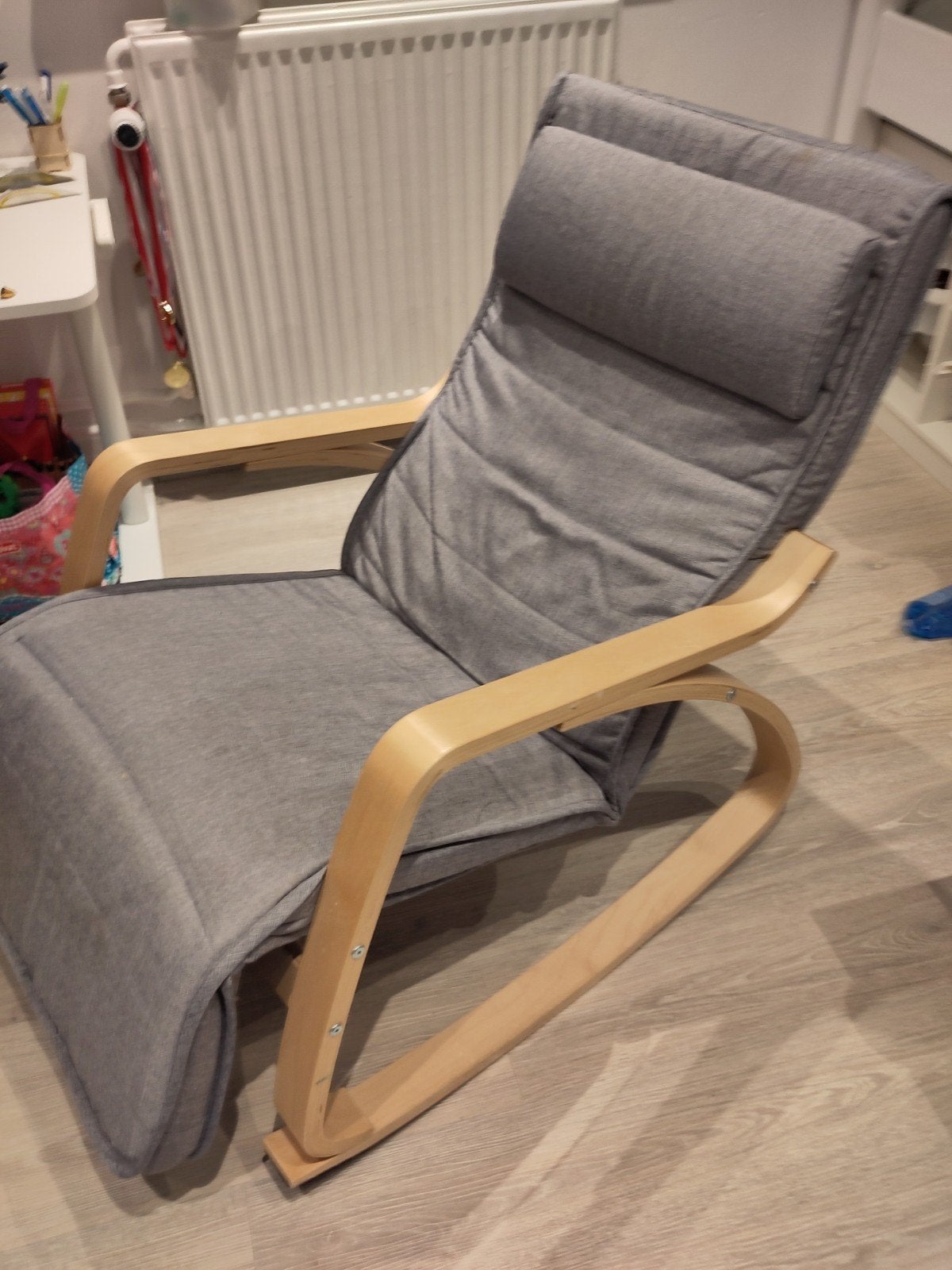 Schommelstoel, Huis en Inrichting, Fauteuils, Ophalen, Gebruikt, 75 tot 100 cm