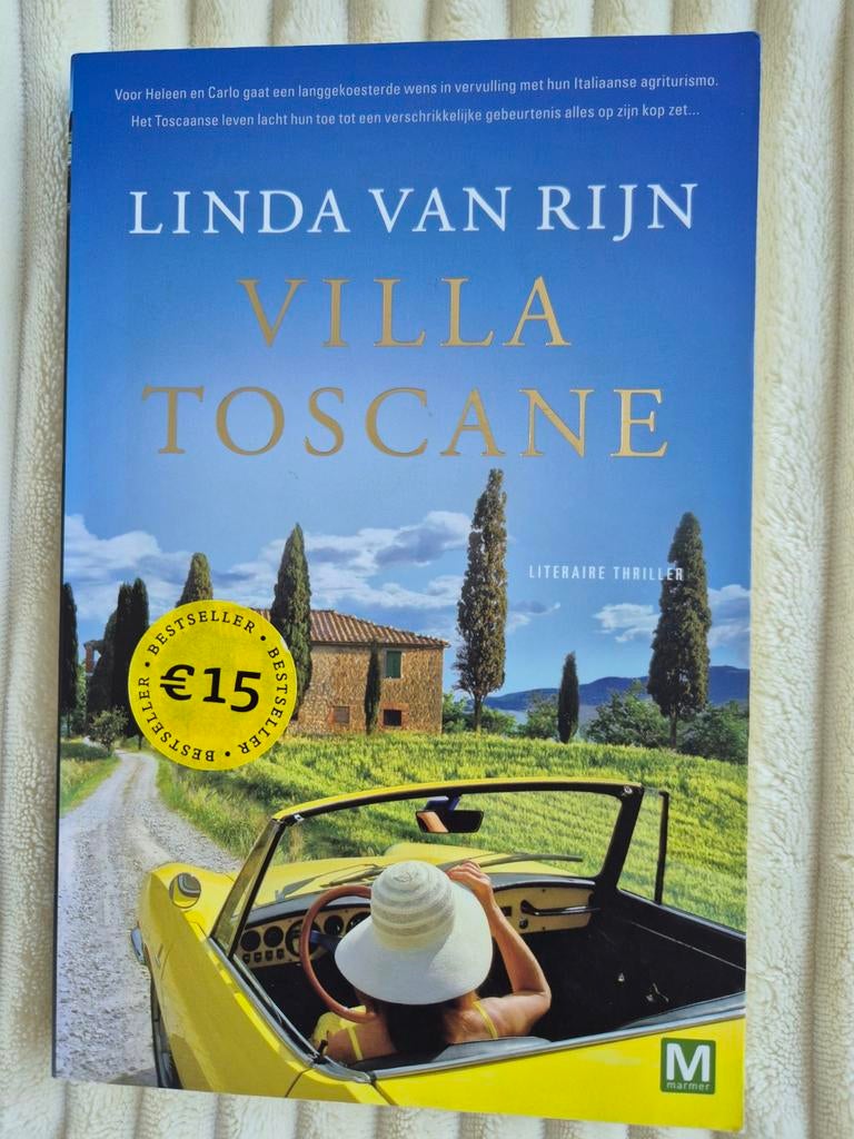 Villa Toscane - Linda van Rijn (Literaire thriller), Ophalen of Verzenden, Gelezen, Linda van Rijn, Nederland