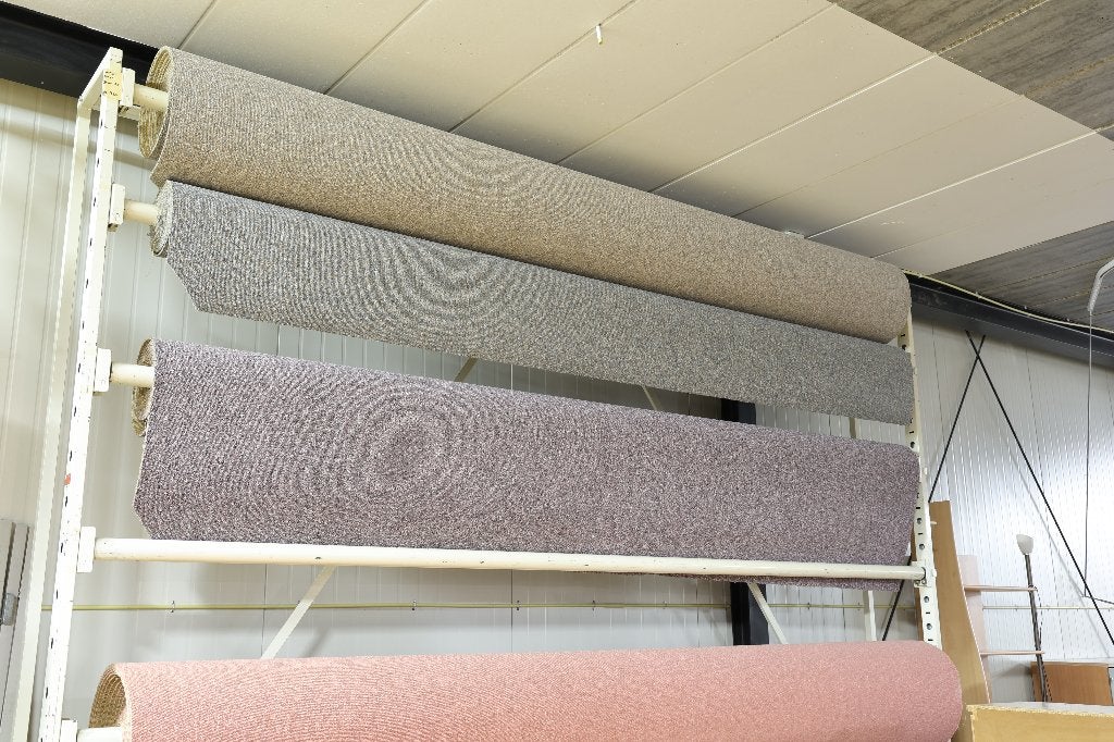 Vloerbedekking diverse kleuren en maten, Ophalen, Crème, Nieuw, 50 tot 75 m²