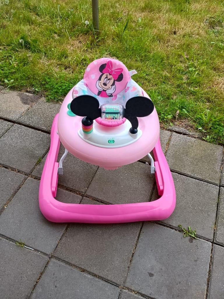 Roze kinderstoel met Minnie Mouse design, Kinderen en Baby's, Ophalen, Gebruikt, Overige typen