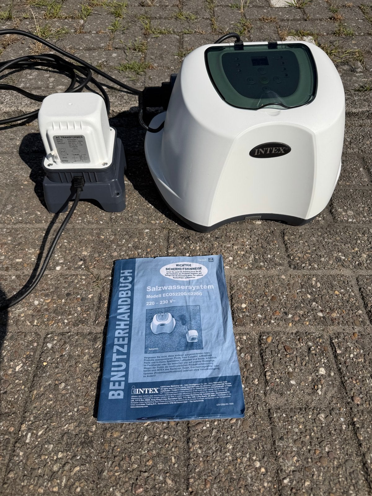Intex Zoutwatersysteem ECO5220G - Zwembadreiniging, Tuin en Terras, Zwembad-toebehoren, Ophalen of Verzenden, Gebruikt, Overige typen