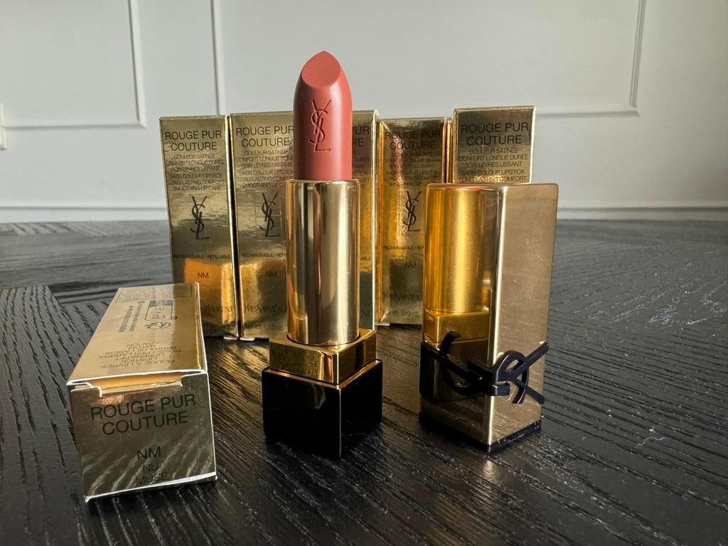 YSL Yves Saint Laurent Rouge Pur Couture NM lipstick nieuw, Ophalen of Verzenden, Nieuw, Rood, Lippen