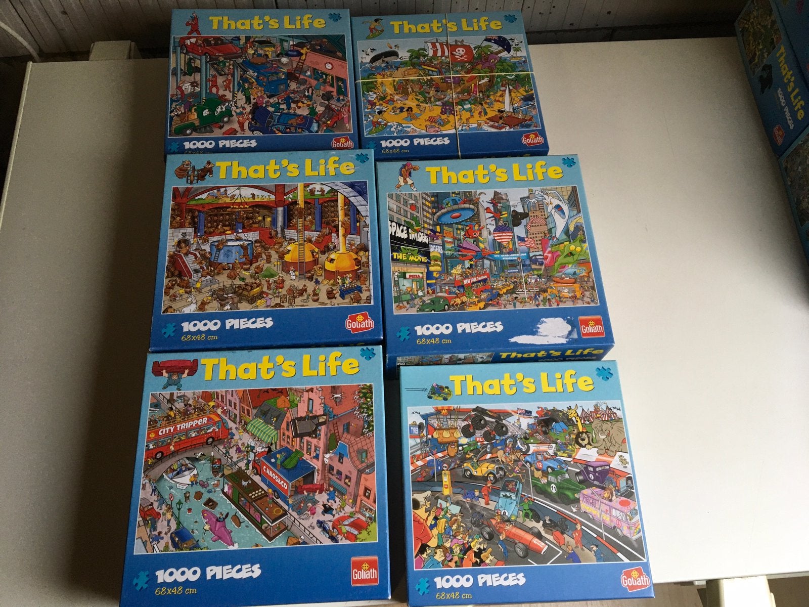 Puzzels That’s life, Ophalen, 500 t/m 1500 stukjes, Zo goed als nieuw