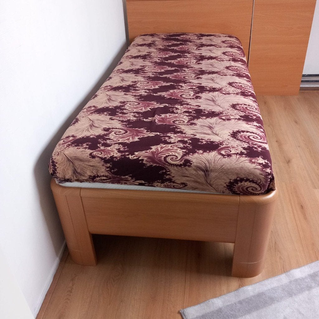 gratis een persoon bed ophalen, Ophalen, Eenpersoons, Bruin, 200 cm
