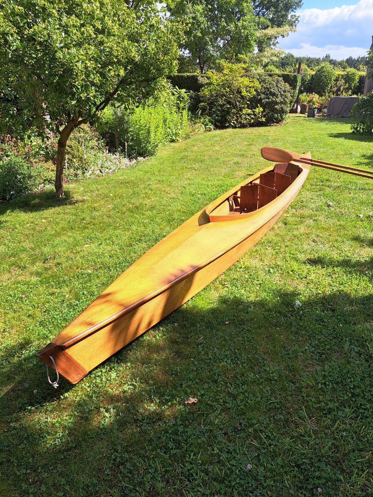 Houten kano, Watersport en Boten, Kano's, Ophalen, Gebruikt, Eén persoon, Overige typen