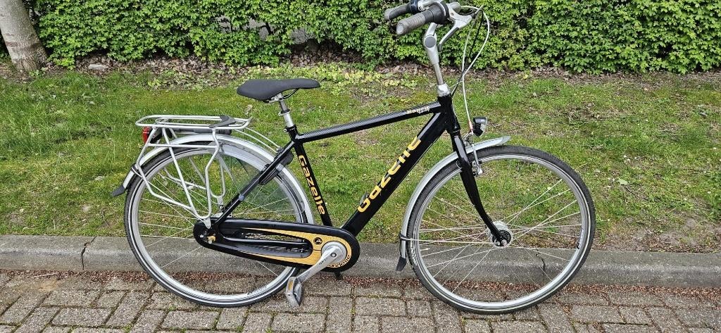 Gazelle Esprit Herenfiets, Ophalen, Velgrem, Versnellingen, 49 tot 53 cm