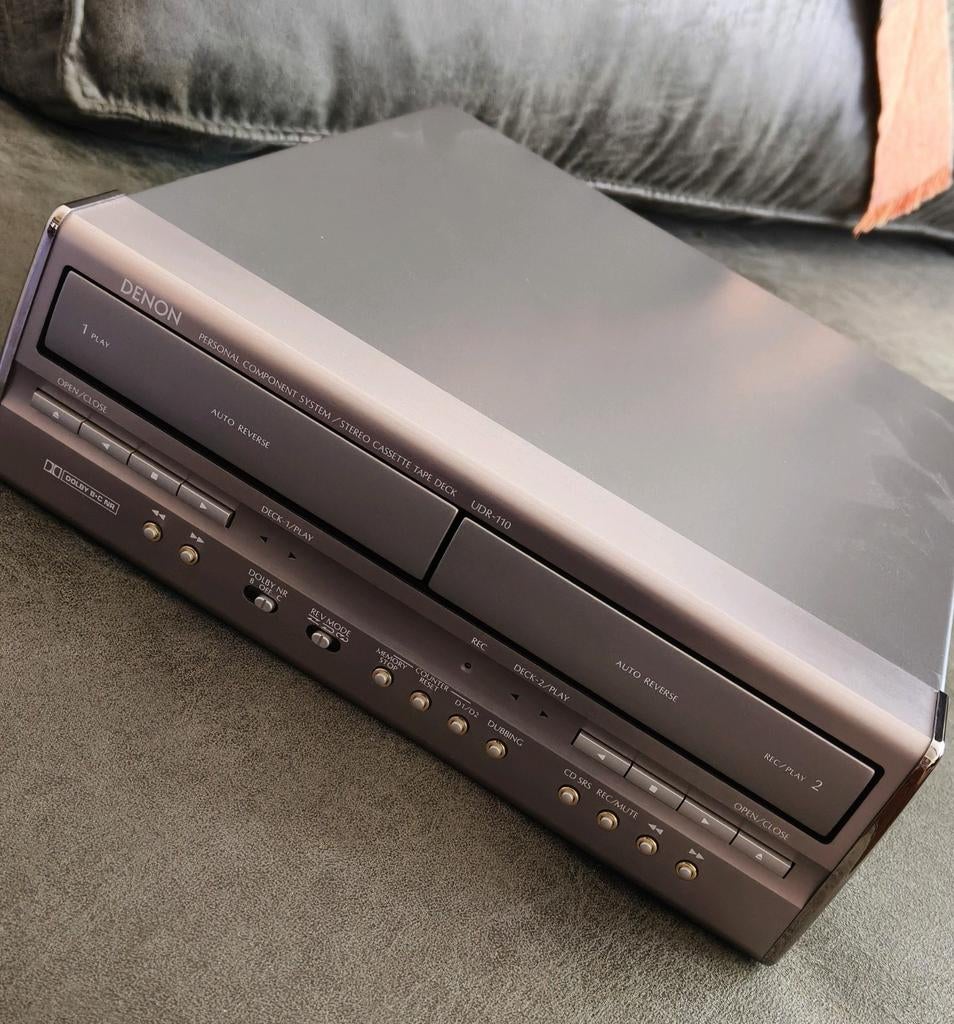 Denon dubbel cassette deck, Audio, Tv en Foto, Dvd-spelers, Ophalen of Verzenden, Overige merken