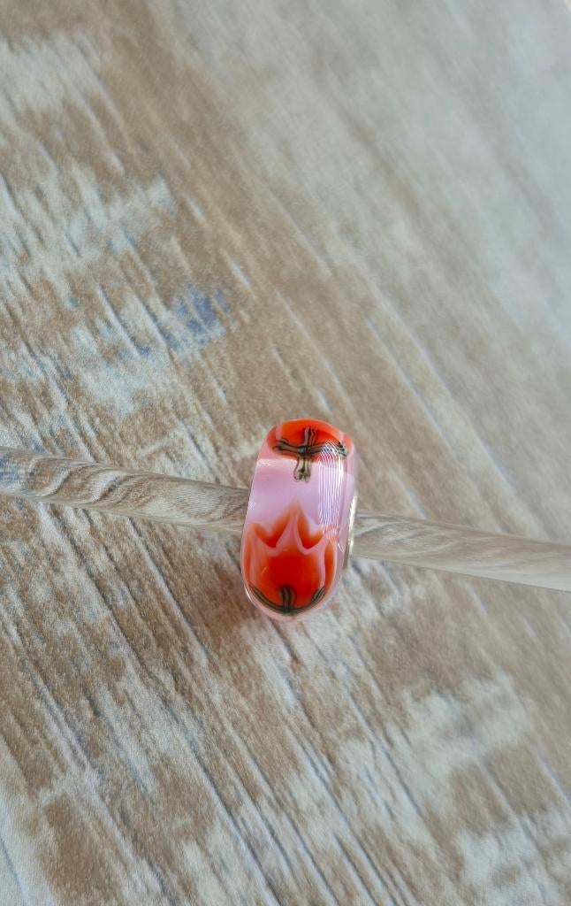 Trollbeads Uniek Tulip CC, Sieraden, Tassen en Uiterlijk, Glas of Kristal, Nieuw, Ophalen of Verzenden, Trollbeads