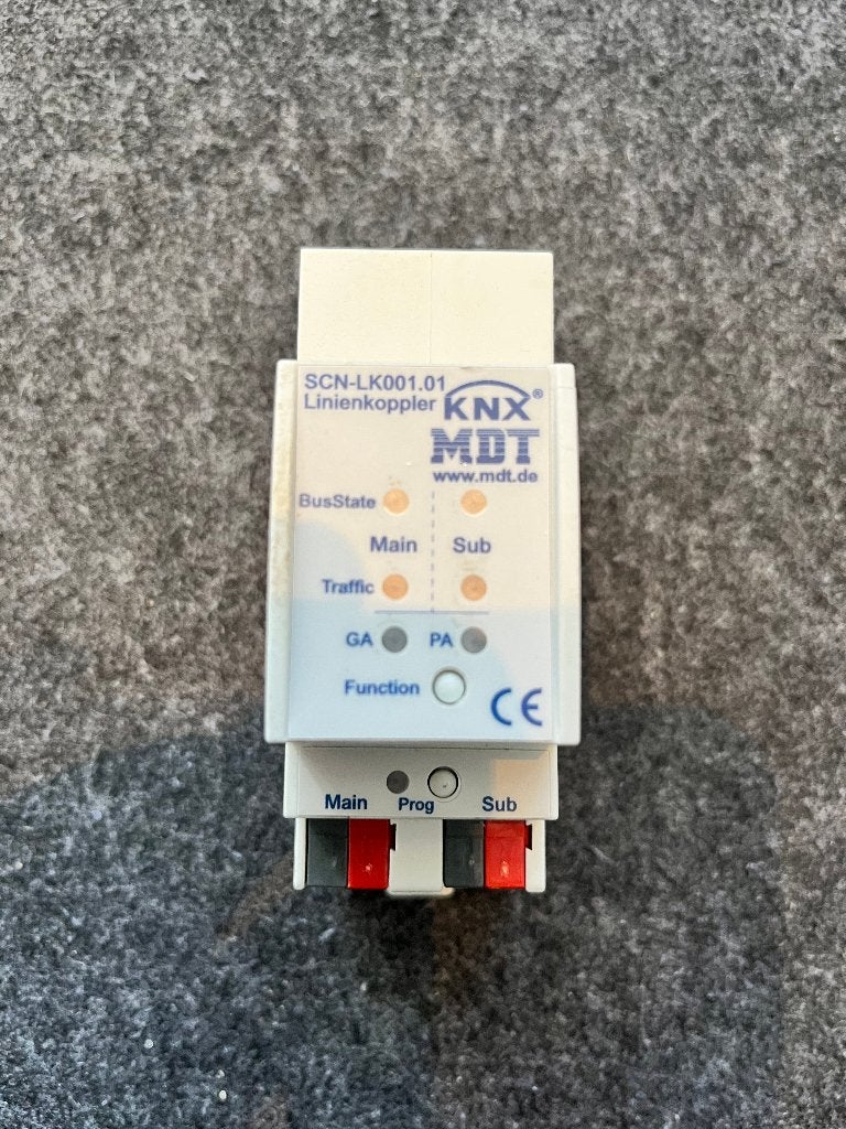 MDT KNX Lijnkoppelaar LK001.01, Ophalen of Verzenden, Zo goed als nieuw