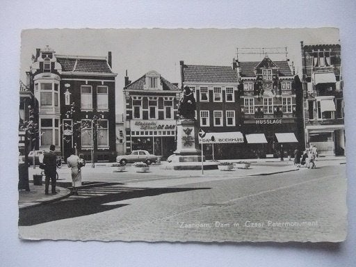 Q85 Zaandam - Dam - 1963, Verzenden, 1960 tot 1980, Gelopen, Noord-Holland