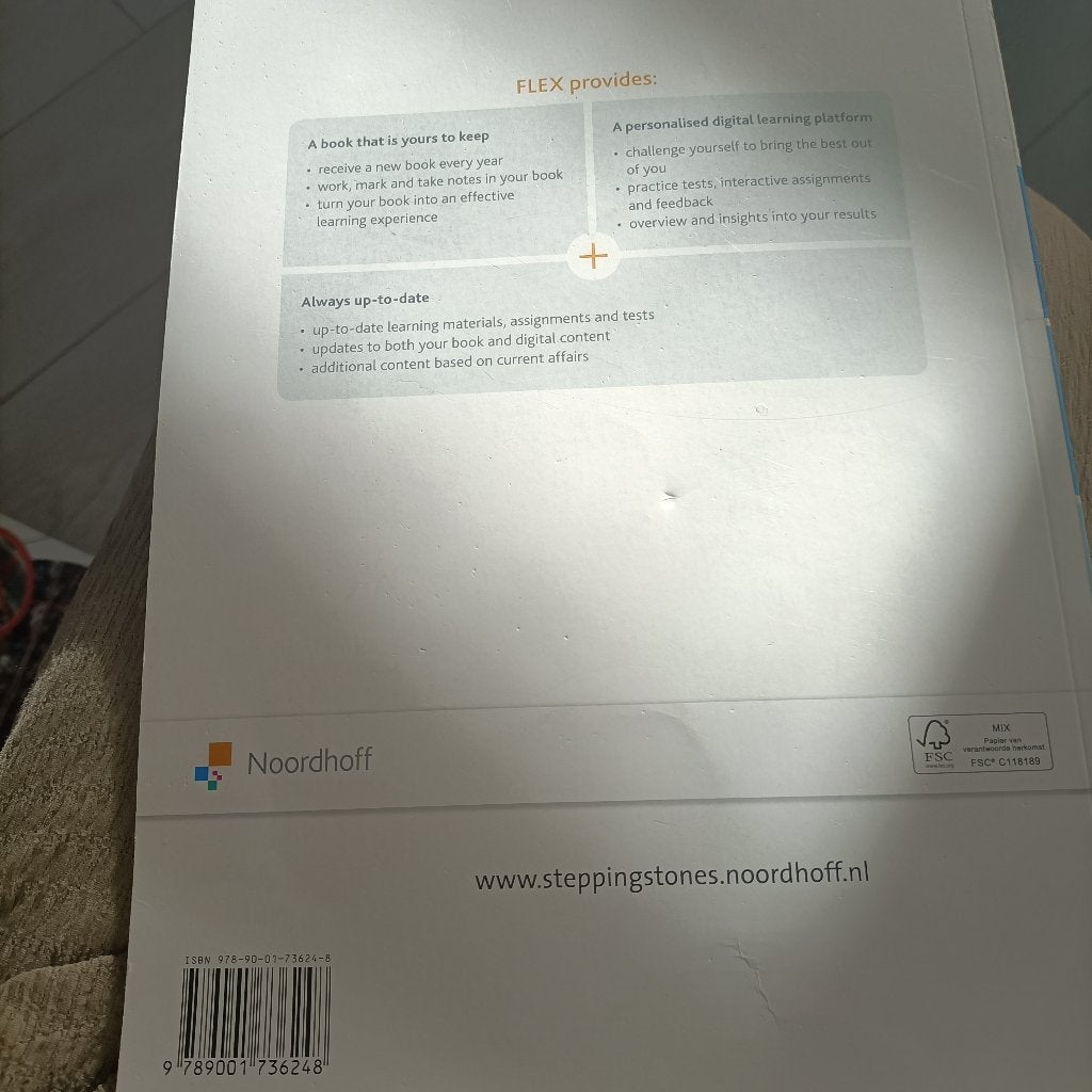 Stepping Stones Reference B1-B2 - Ongebruikte opdrachten, Noordhoff, Ophalen of Verzenden, Zo goed als nieuw, MBO