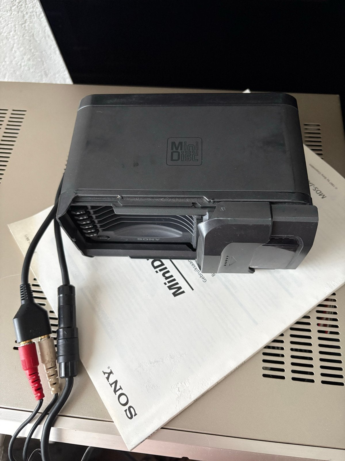 Sony MDX-62 6 MD Changer Minidisc-speler, Ophalen of Verzenden, Minidisc-speler