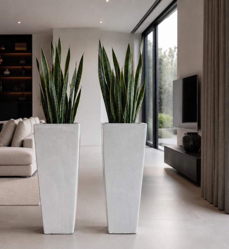 Luxe Bloempotten voor Binnen en Buiten - Set van 2, Tuin en Terras, Bloembakken en Plantenbakken, Ophalen, Overige materialen