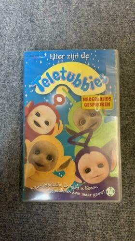 Hier zijn de Teletubbies VHS - Nederlands Gesproken, Gebruikt, Alle leeftijden, Kinderprogramma of -film, VHS