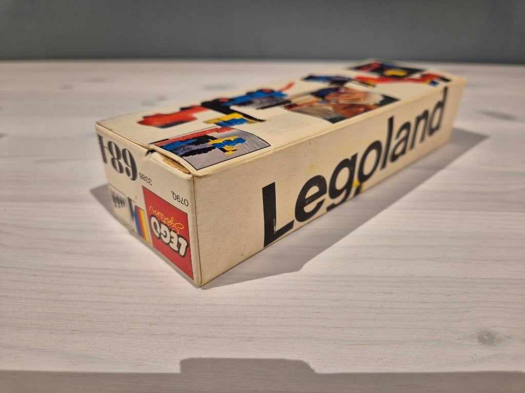 LEGO 684 Low Loader with Fork Lift Truck Vintage 1972, Compleet, Lego, Ophalen of Verzenden, Zo goed als nieuw