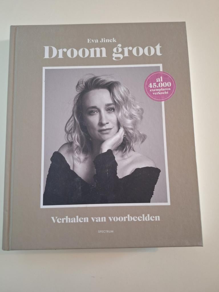 Droom Groot - Eva Jinek (Verhalen van voorbeelden) NIEUW, Boeken, Ophalen of Verzenden, Eén auteur, Nieuw, Eva Jinek