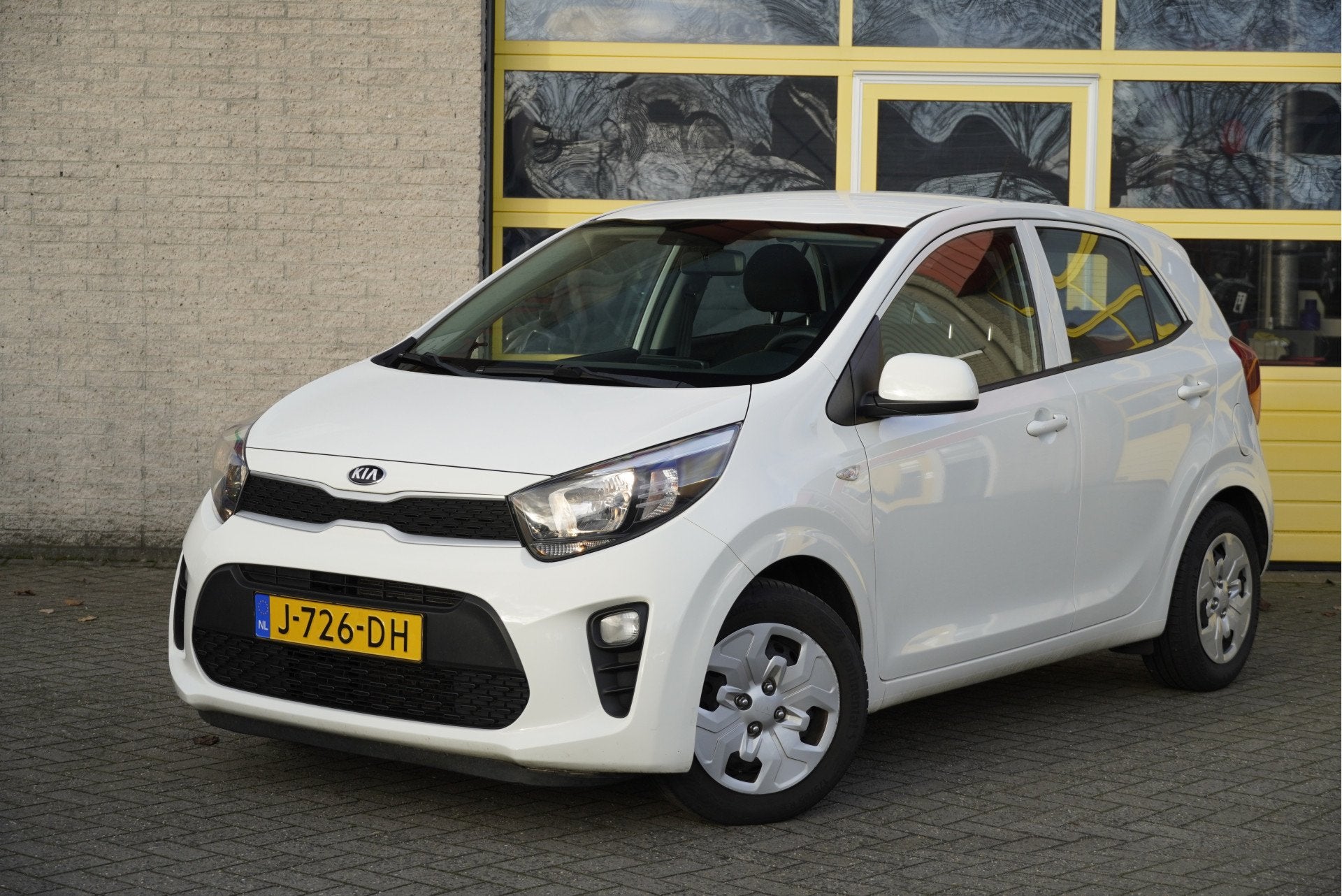 Kia Picanto 1.0 5drs ComfortLine BJ2020 Audio | Airco | Stuu, Voorwielaandrijving, Stof, Gebruikt, 4 stoelen