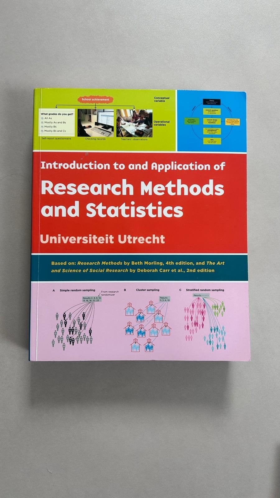 Research Methods and Statistics - UU (4e editie), Ophalen of Verzenden, Gamma, Gelezen, WO