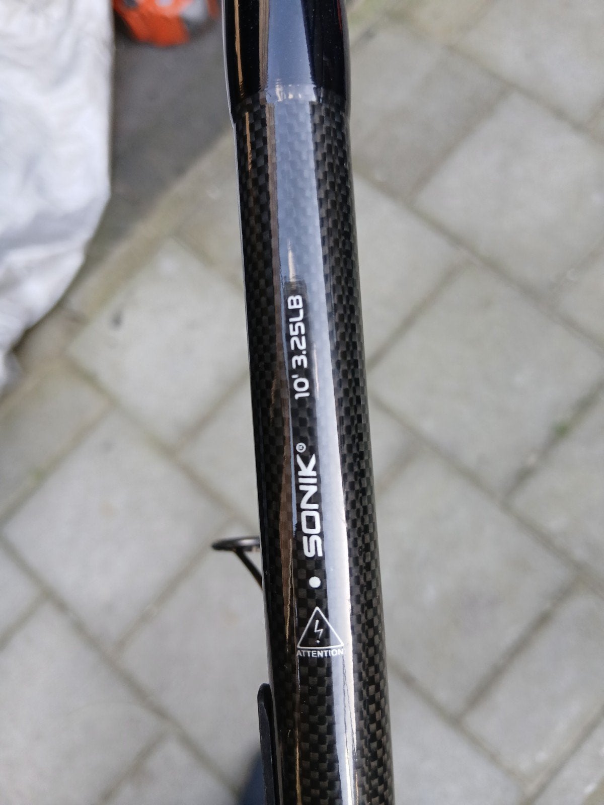 Sonik Xtractor 10ft 3.25lb hengel met foudraal, Ophalen, Zo goed als nieuw, Werphengel
