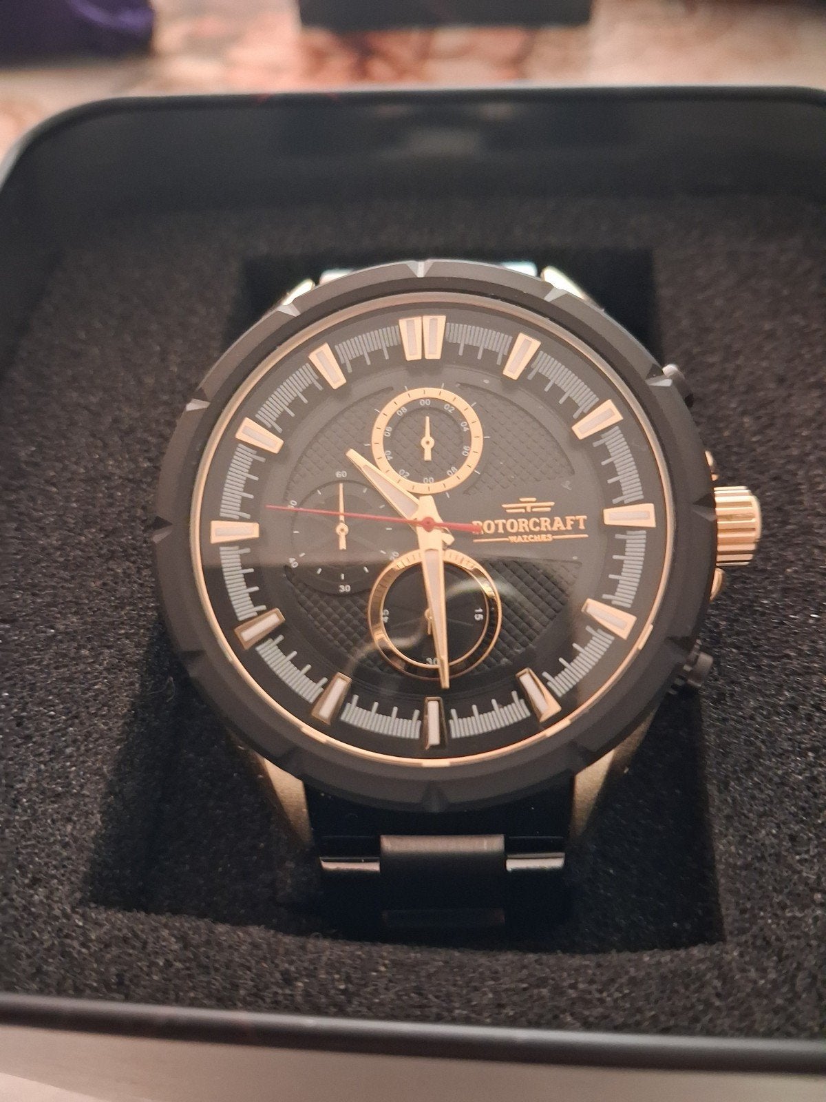 Rotorcraft Horloge - Gear Series RC2901 - Zo goed als nieuw, Ophalen of Verzenden, Zo goed als nieuw, Staal, Overige merken