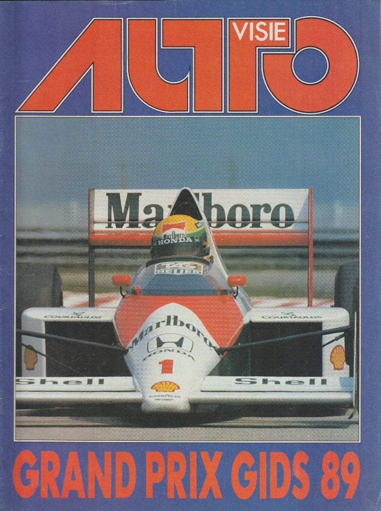 Autovisie Grand Prix gids 1989, Ophalen of Verzenden, Gebruikt, Formule 1