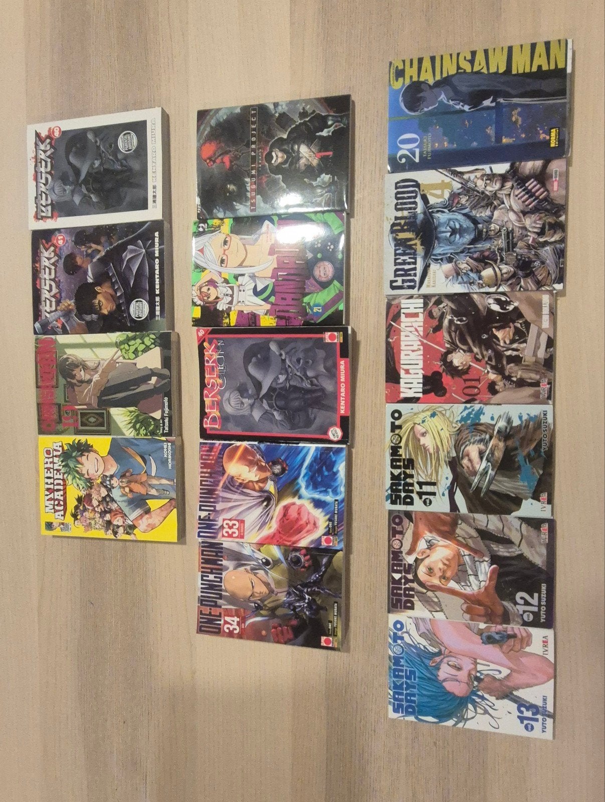 Manga in het Engels, Italiaans & Spaans – Zeer goede staat, Meerdere stripboeken, Ophalen of Verzenden, Zo goed als nieuw