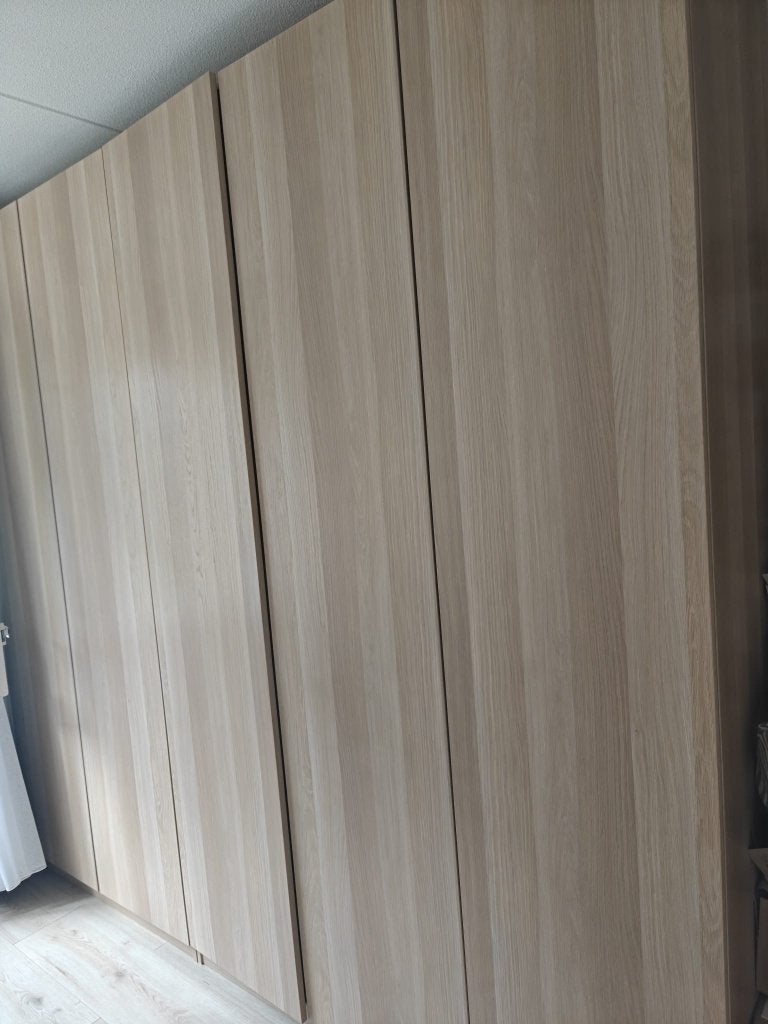 IKEA PAX kast houtenlook, Met deur(en), 200 cm of meer, Zo goed als nieuw, 200 cm of meer