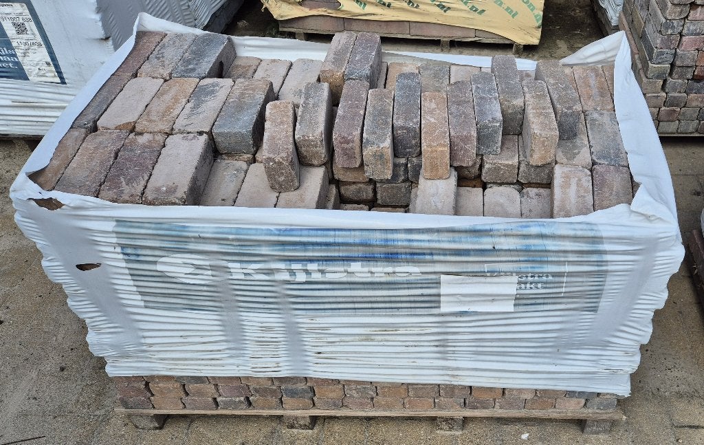 Restpartij Op=Op Trommel Waalformaat 20x5x7cm paars gv, Ophalen, Nieuw, Beton, Klinkers