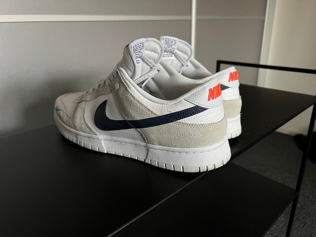 Nike Dunk Low Herenschoenen maat 47,5 in goede conditie!, Ophalen of Verzenden, Gedragen, Wit, Sneakers of Gympen