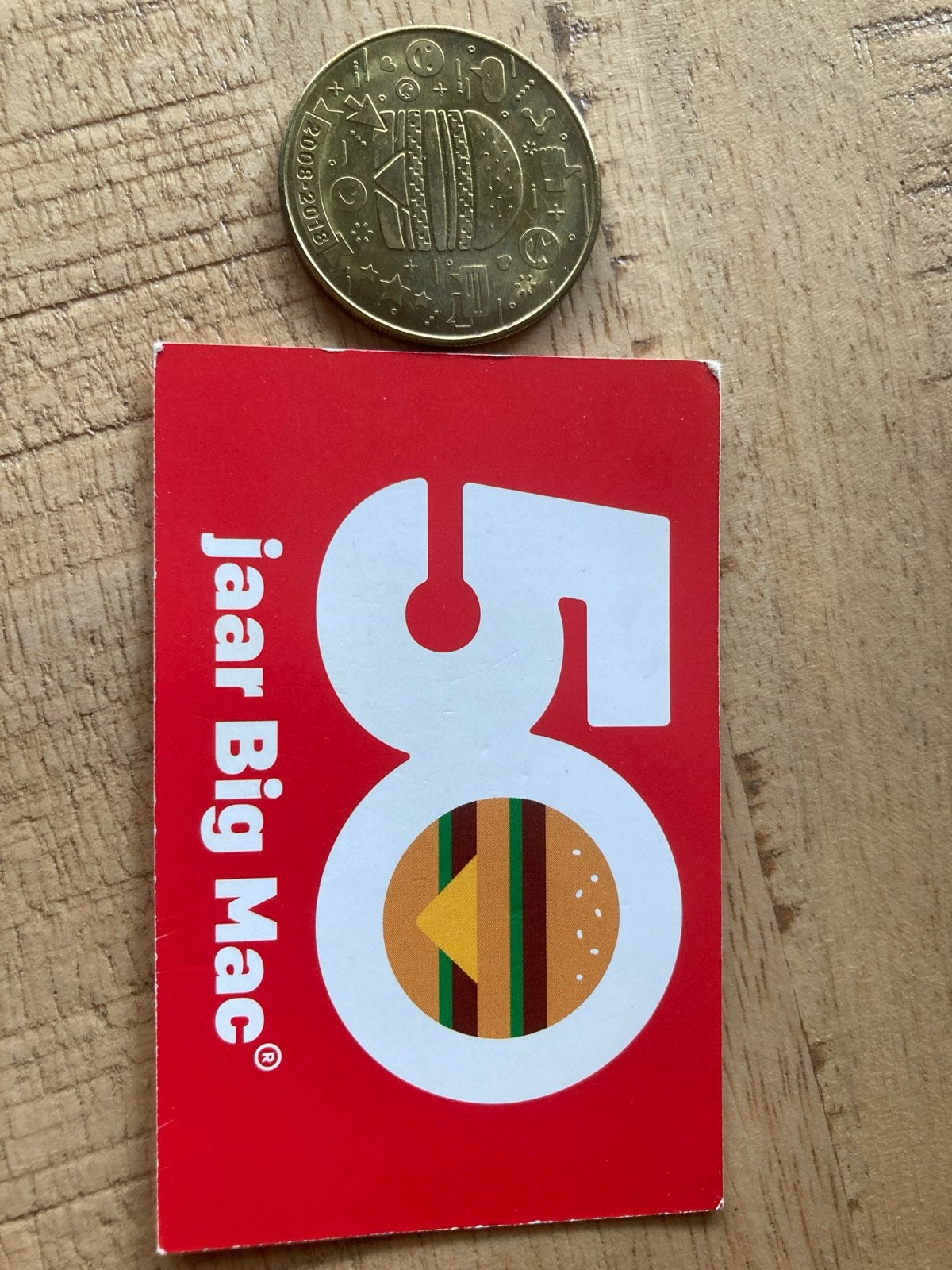 McDonald's MacCoin 50 Jaar Big Mac Limited Edition, Ophalen of Verzenden, Overige materialen, Buitenland