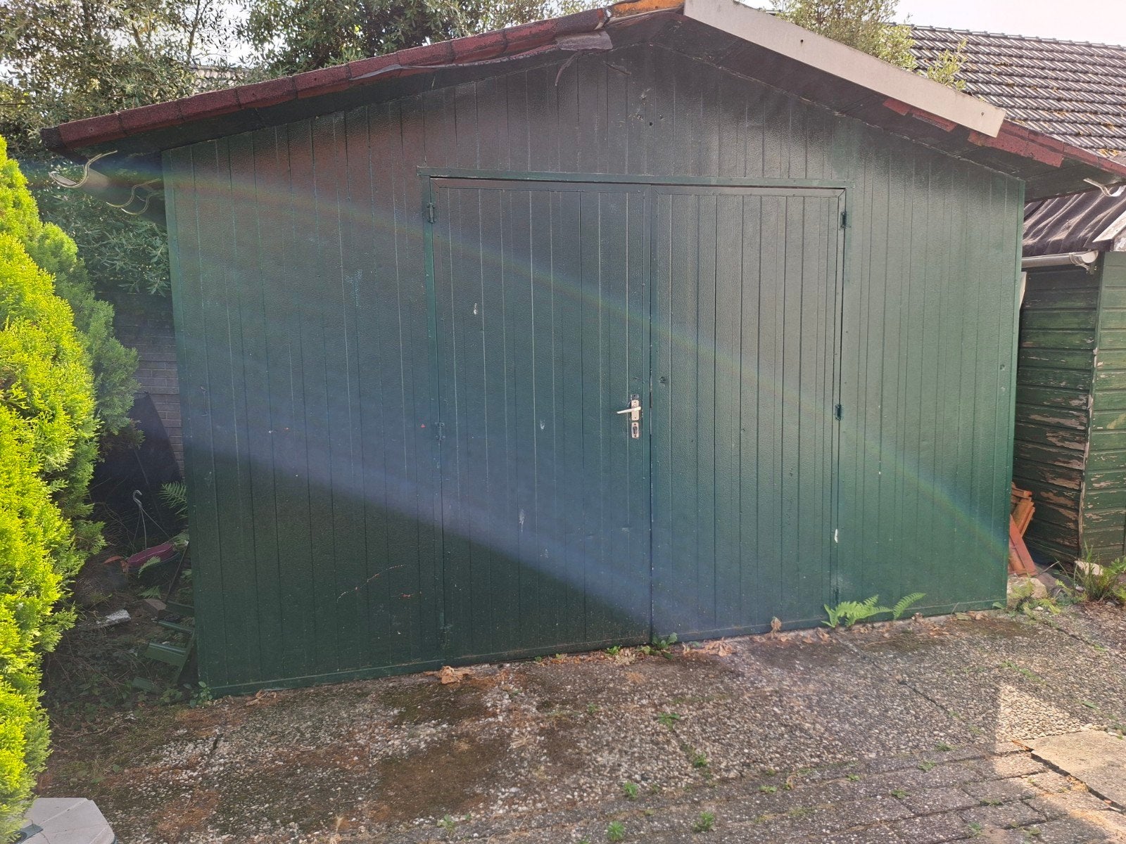 Berging schuurtje van isolatiepanelen, Tuin en Terras, Tuinhuizen, Schuur, Zonder ramen, Ophalen of Verzenden